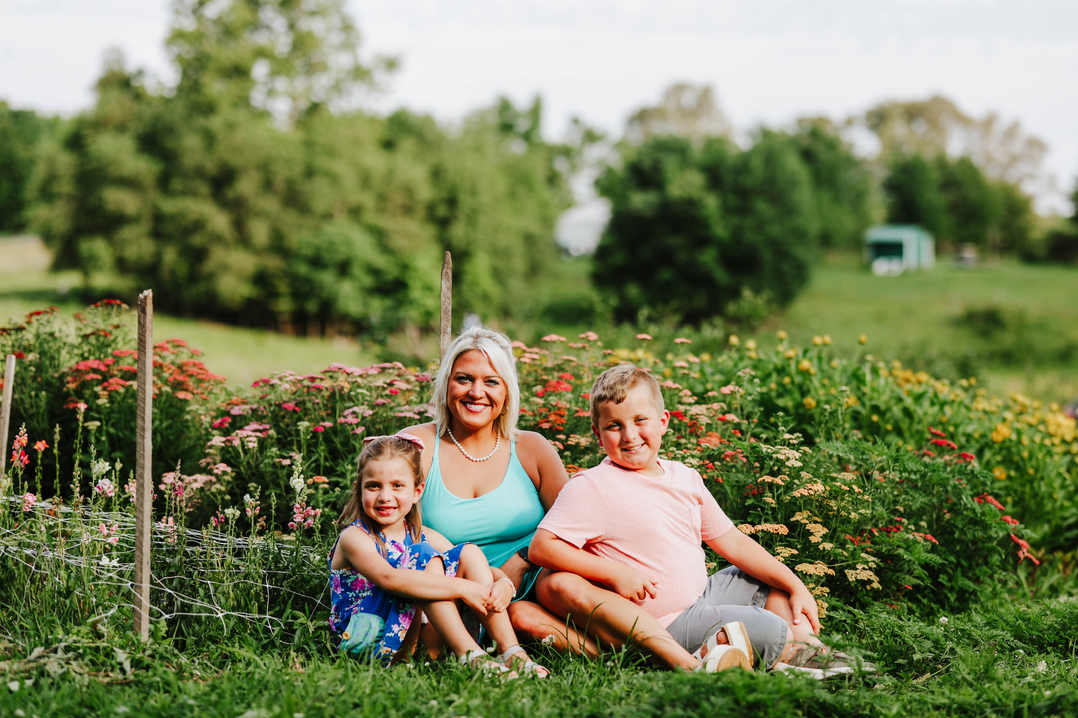 Backyard Blooms Banner