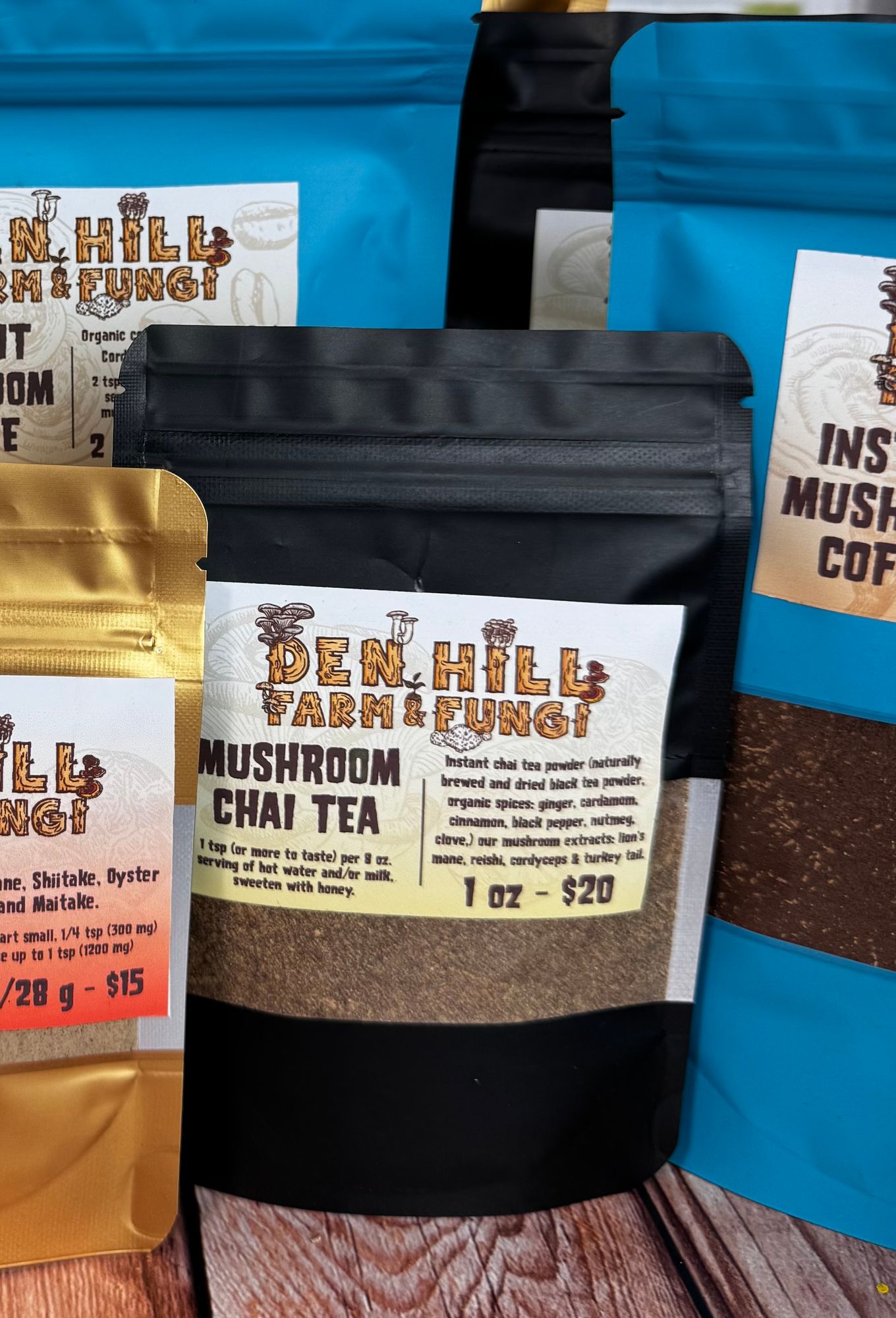 Gourmet Instant Mushroom Chai Tea