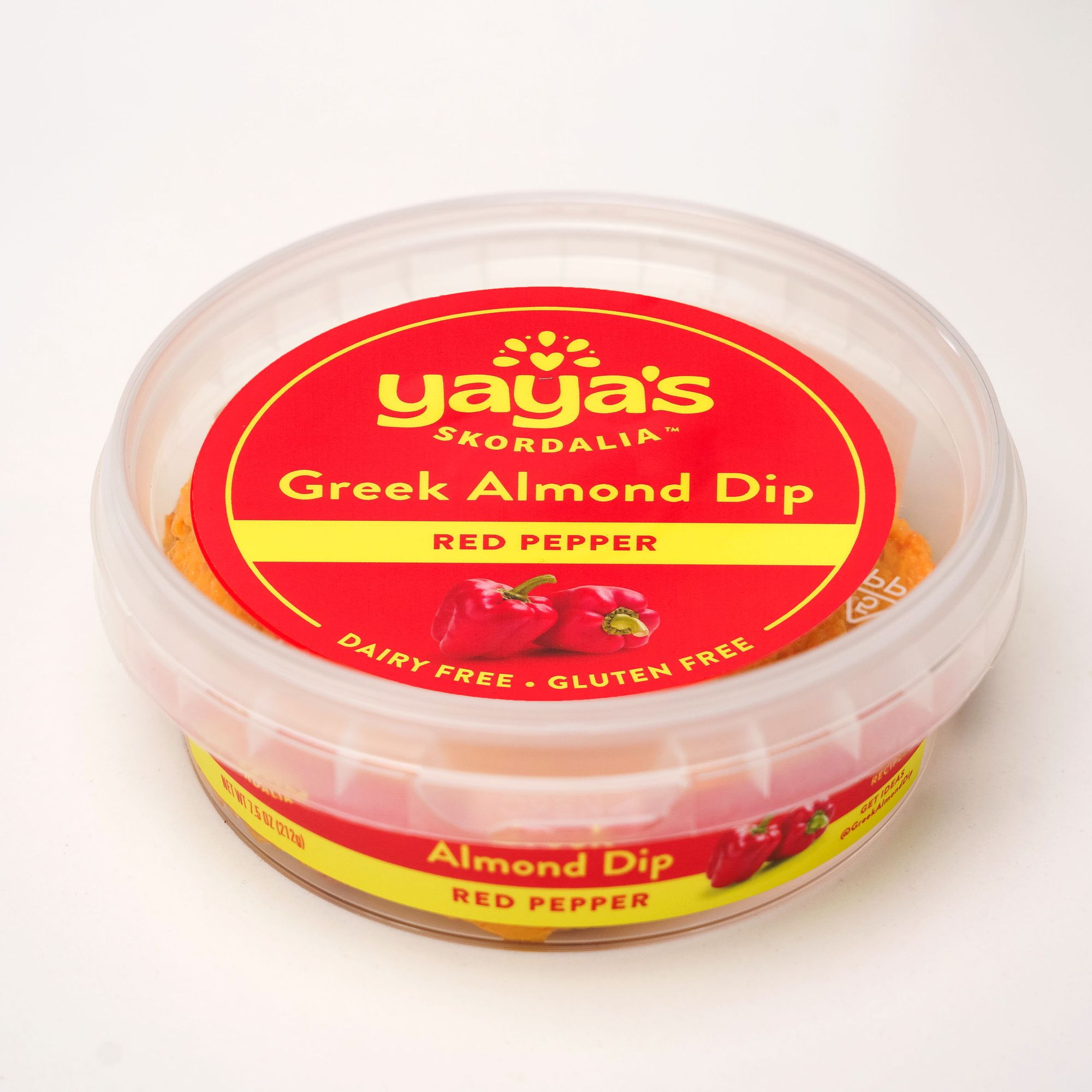 Misc. Produce: Value-Added Products: Almond Dip, Red Pepper, 7.5oz