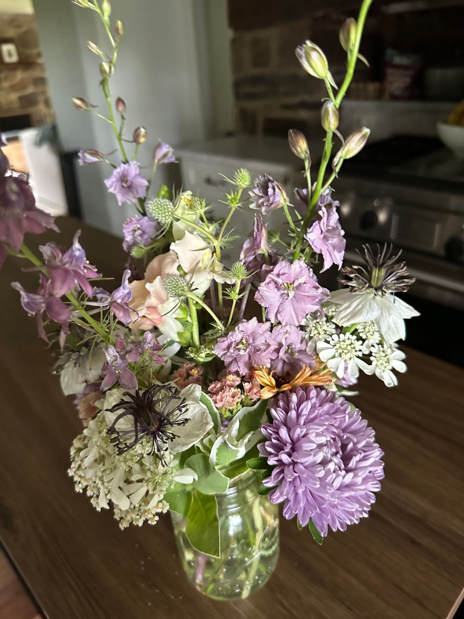 Mason Jar Arrangement