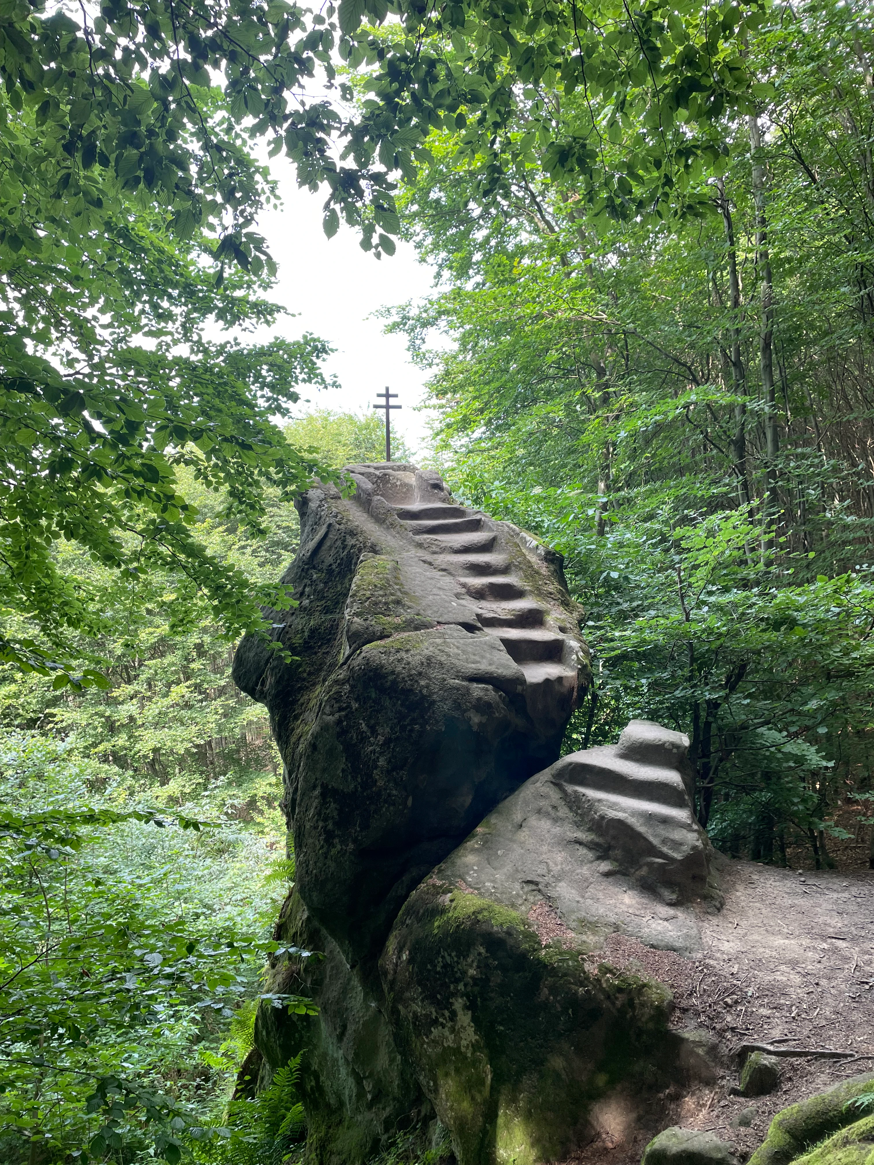 Skalní útvar Kazatelna