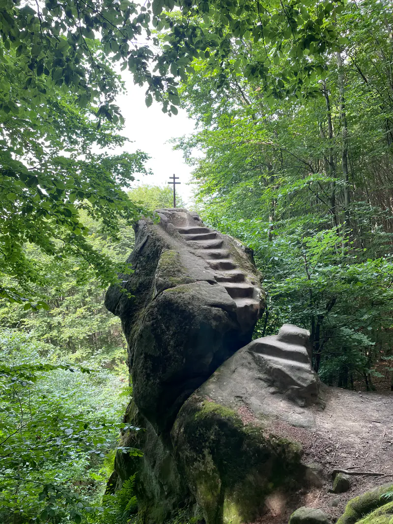 Skalní útvar Kazatelna