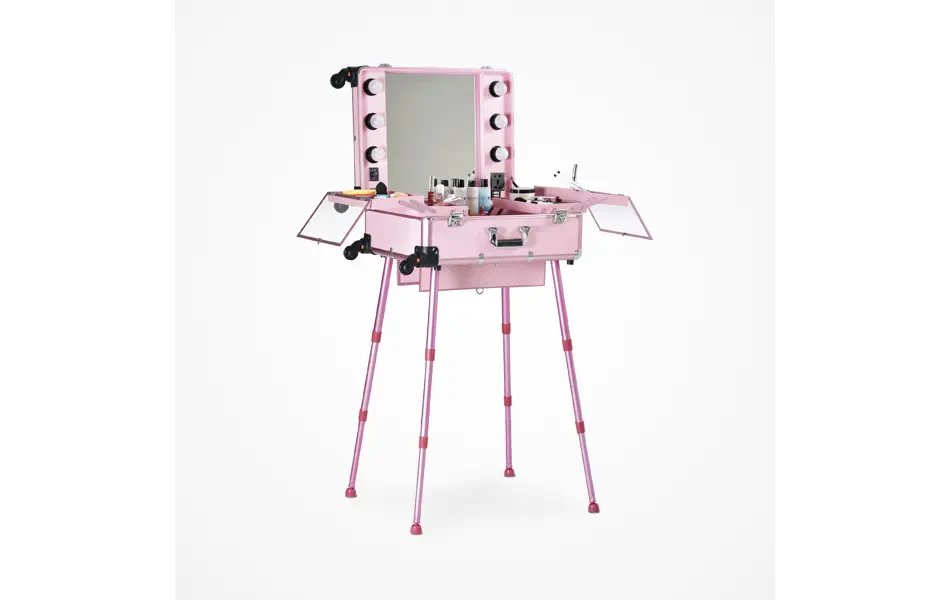 ITALOR - Uitklapbare Make-up Trolley Met Spiegel