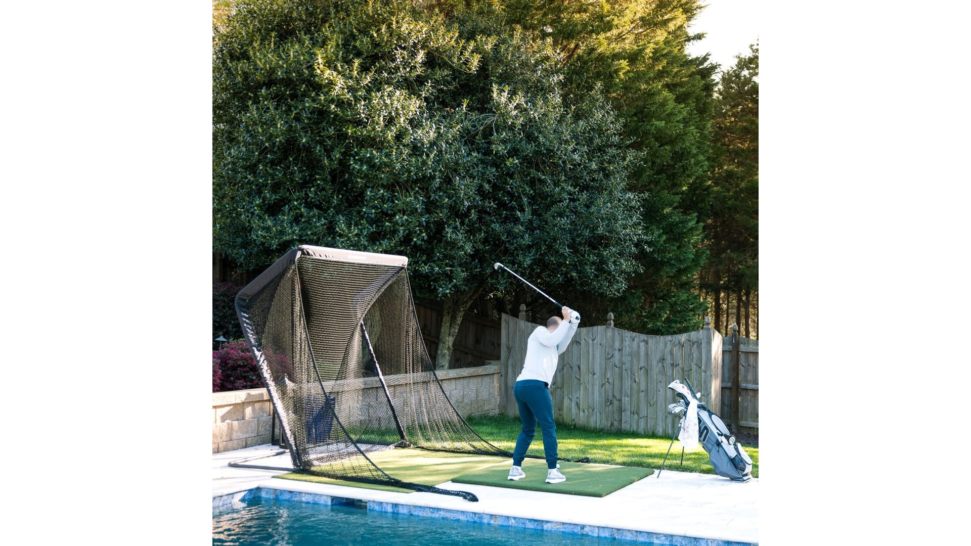 SwingNet Pro in use during practice session