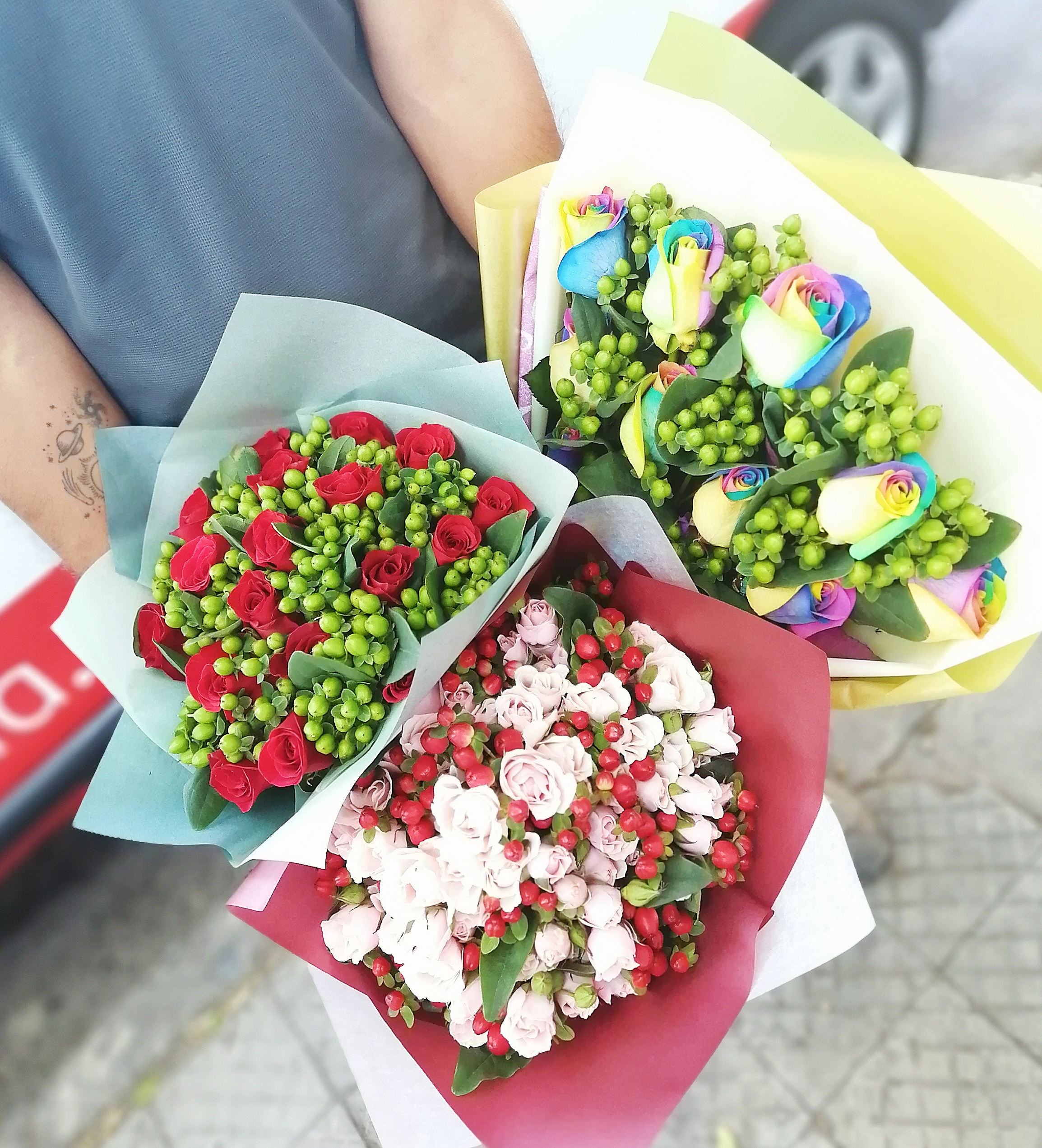 Rosas de distintos colores, perfectas para celebrar Rosas de distintos colores, perfectas para celebrar