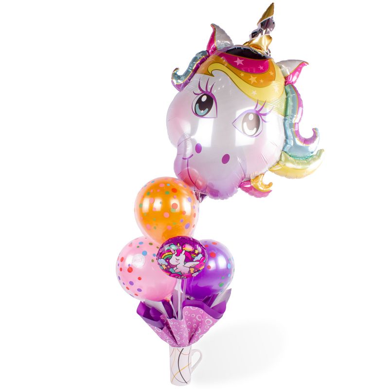 Mix de globos: Unicornio Mágico Cumpleaños Mix de globos: Unicornio Mágico Cumpleaños