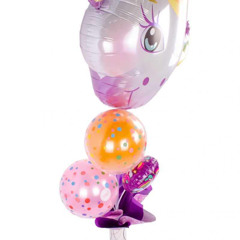 Foto 4 Mix de globos: Unicornio Mágico Cumpleaños - Flores a domicilio Foto 4 Mix de globos: Unicornio Mágico Cumpleaños - Flores a domicilio
