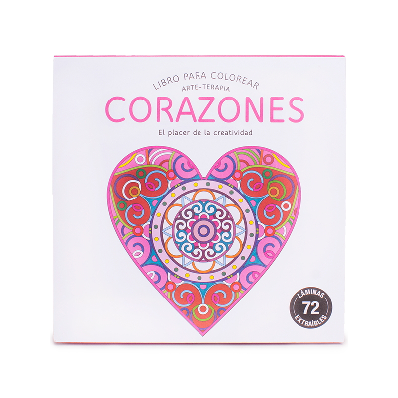 Flores a domicilio - Libro mandalas Corazones Flores a domicilio - Libro mandalas Corazones