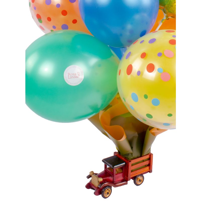 Foto 2 Mix de globos: Camioncito Up - Flores a domicilio Foto 2 Mix de globos: Camioncito Up - Flores a domicilio