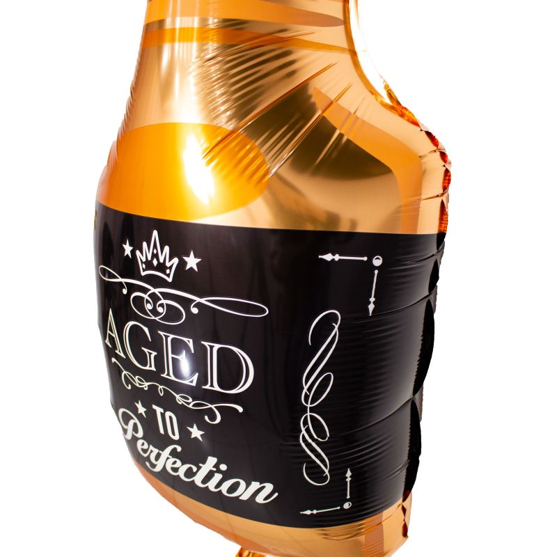 Foto 4 Globo Happy Birthday forma de Botella de Whisky - Flores a domicilio Foto 4 Globo Happy Birthday forma de Botella de Whisky - Flores a domicilio