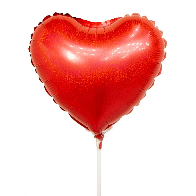 Globo Corazón Rojo shape 22cm Globo Corazón Rojo shape 22cm