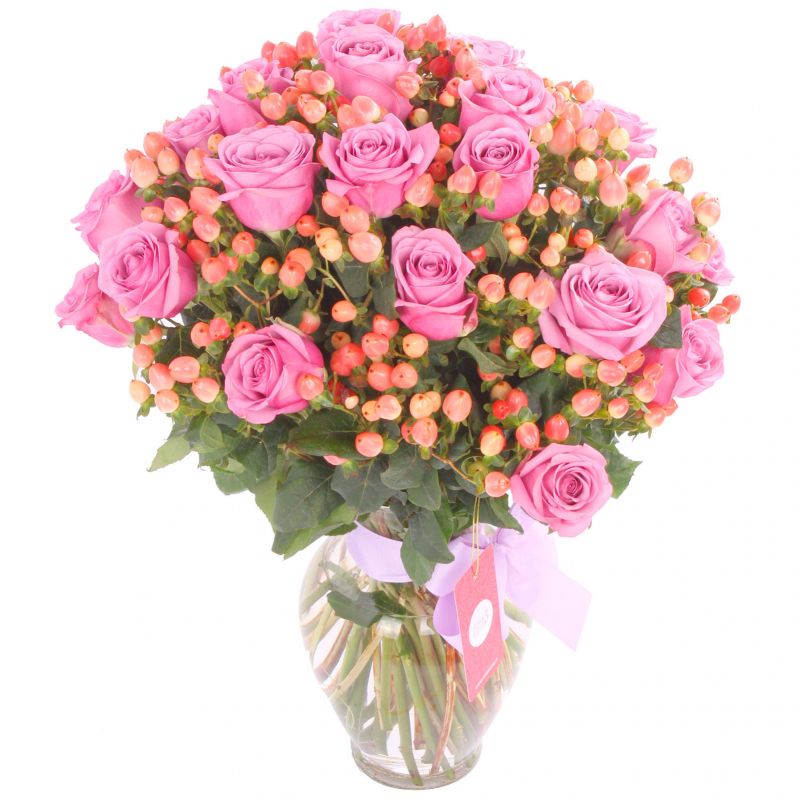 Foto 4 Antonia Lila 24 rosas - Flores a domicilio Foto 4 Antonia Lila 24 rosas - Flores a domicilio