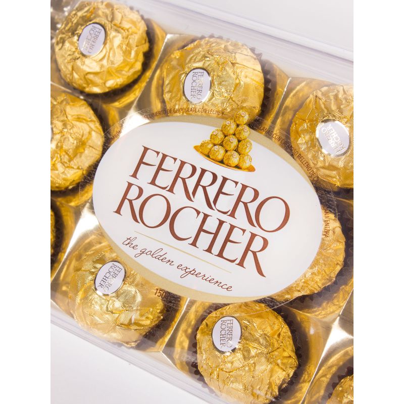 Foto 2 Ferrero Rocher 150g - Flores a domicilio Foto 2 Ferrero Rocher 150g - Flores a domicilio
