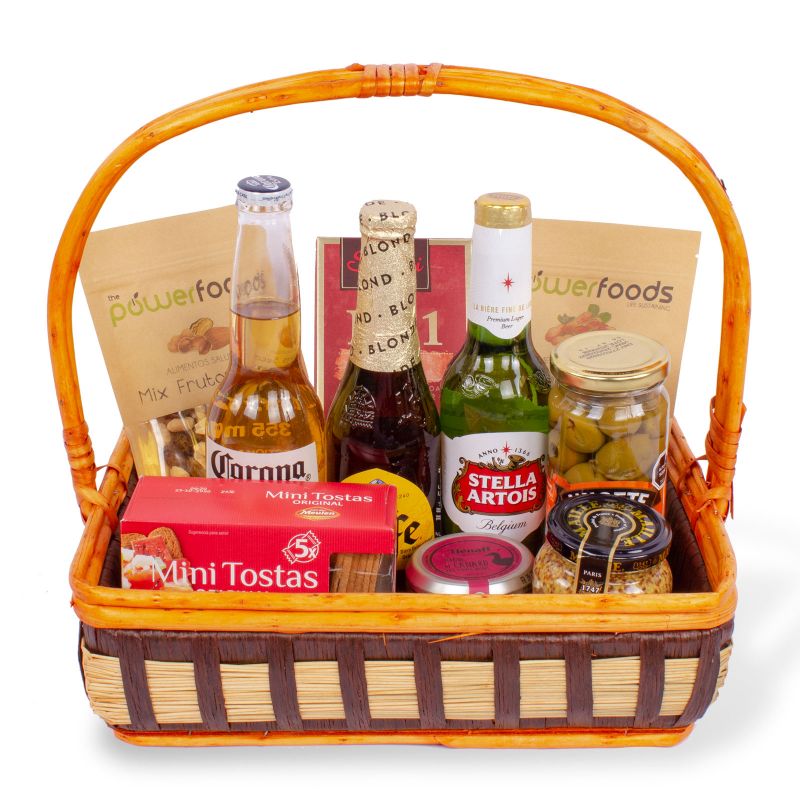 Flores a domicilio - Set de Regalo Cervecero Mediano Flores a domicilio - Set de Regalo Cervecero Mediano