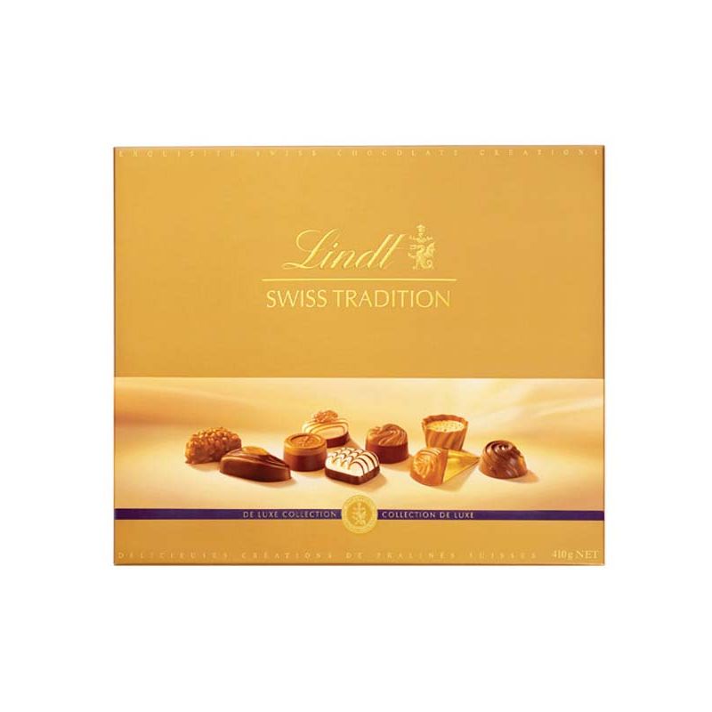 Flores a domicilio - Bombones Lindt Swiss Tradition de Luxe 415g Flores a domicilio - Bombones Lindt Swiss Tradition de Luxe 415g