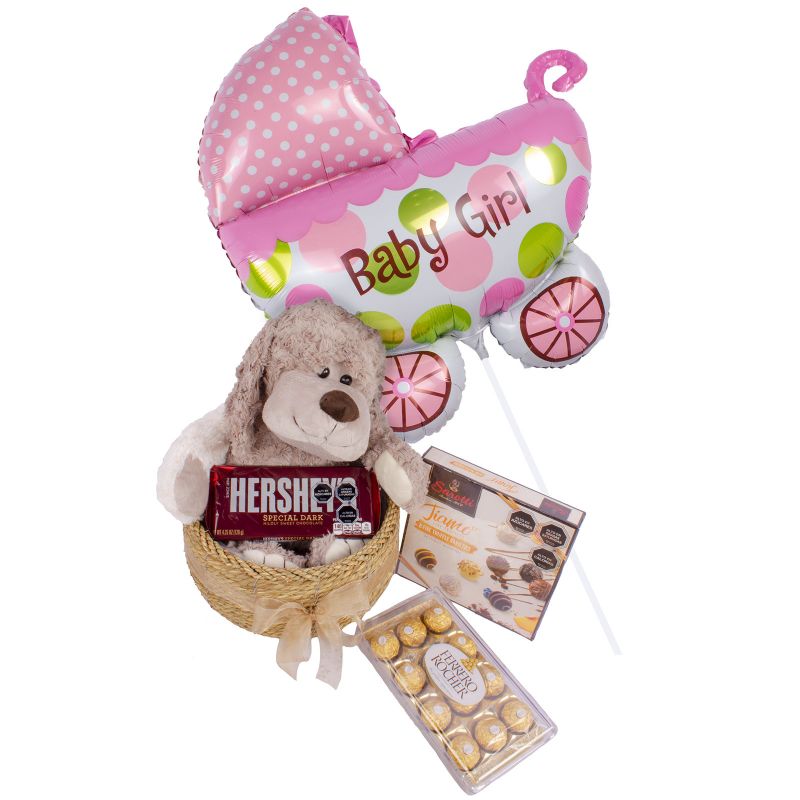 Foto 4 Set de Regalo Baby Girl - Flores a domicilio Foto 4 Set de Regalo Baby Girl - Flores a domicilio