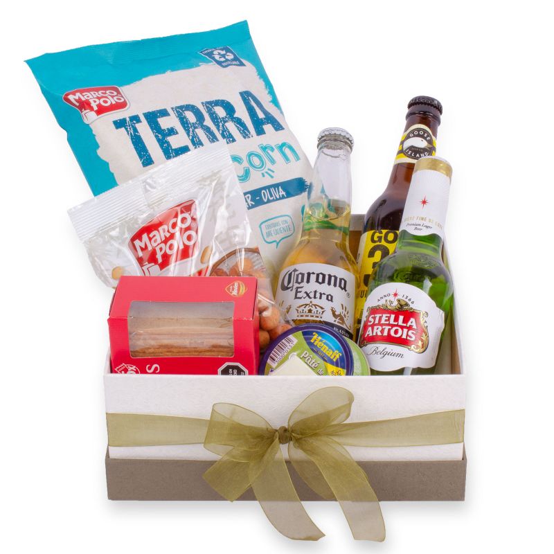 Flores a domicilio - Set de regalo Box Cervecera Flores a domicilio - Set de regalo Box Cervecera