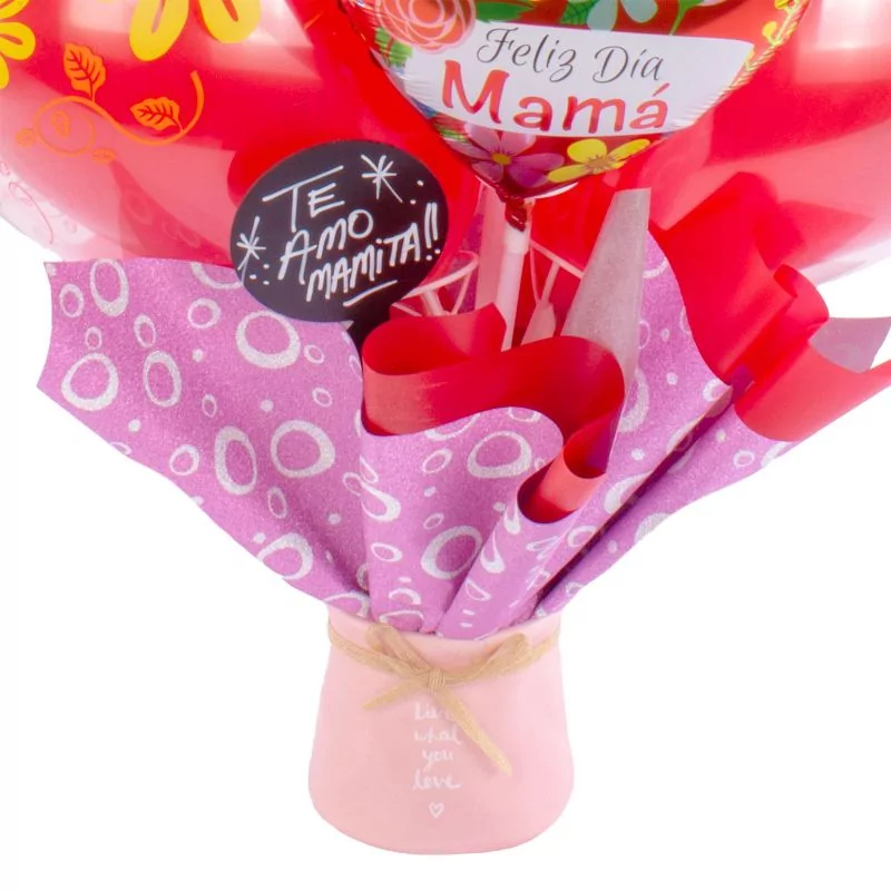 Foto 4 Mix de globos para Mamá - Arreglo de globos con motivo del día de las madres
