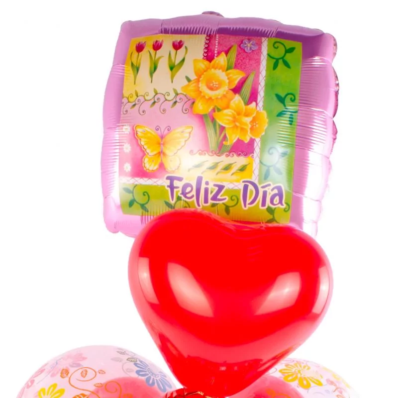 Foto 2 Mix de globos para Mamá - Arreglo de globos con motivo del día de las madres