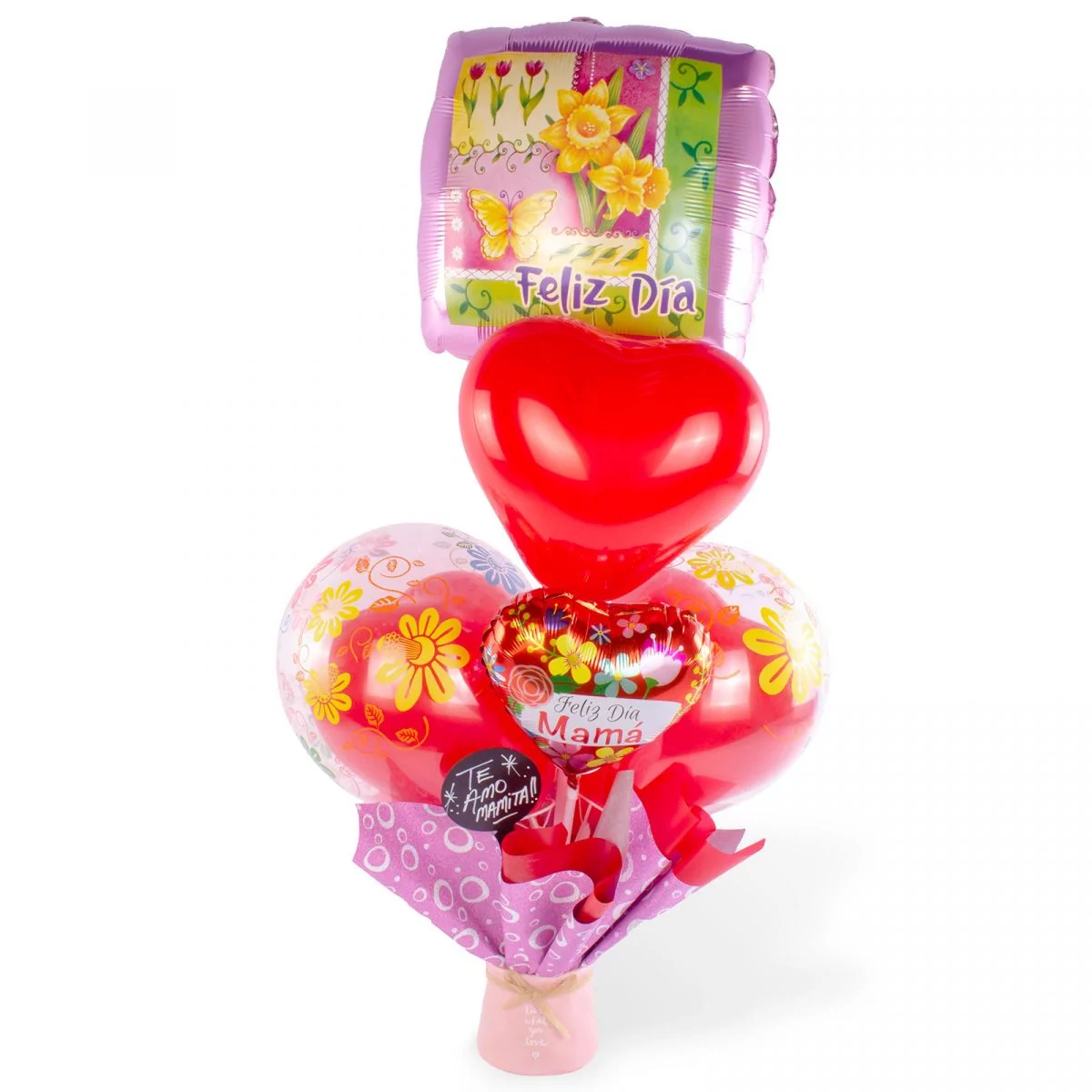 Foto principal Mix de globos para Mamá - Arreglo de globos con motivo del día de las madres
