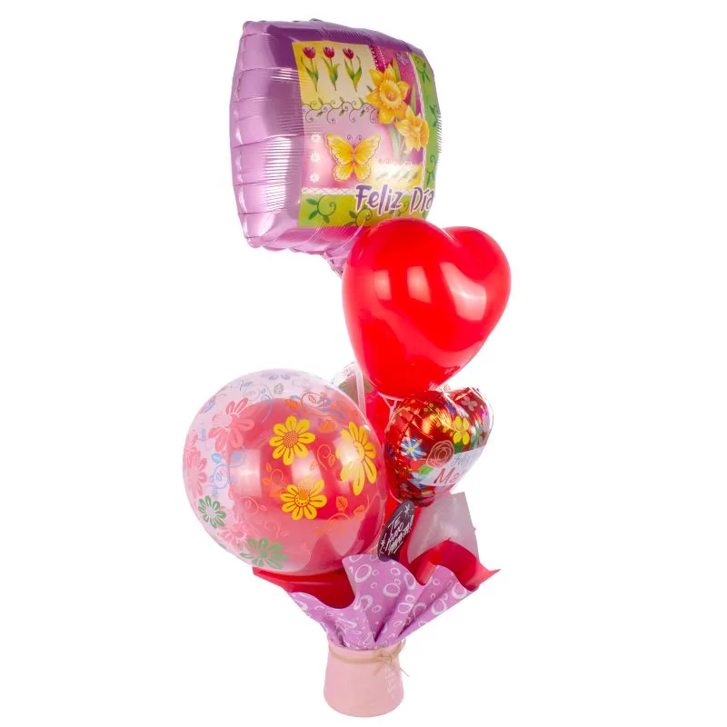 Foto 3 Mix de globos para Mamá - Arreglo de globos con motivo del día de las madres