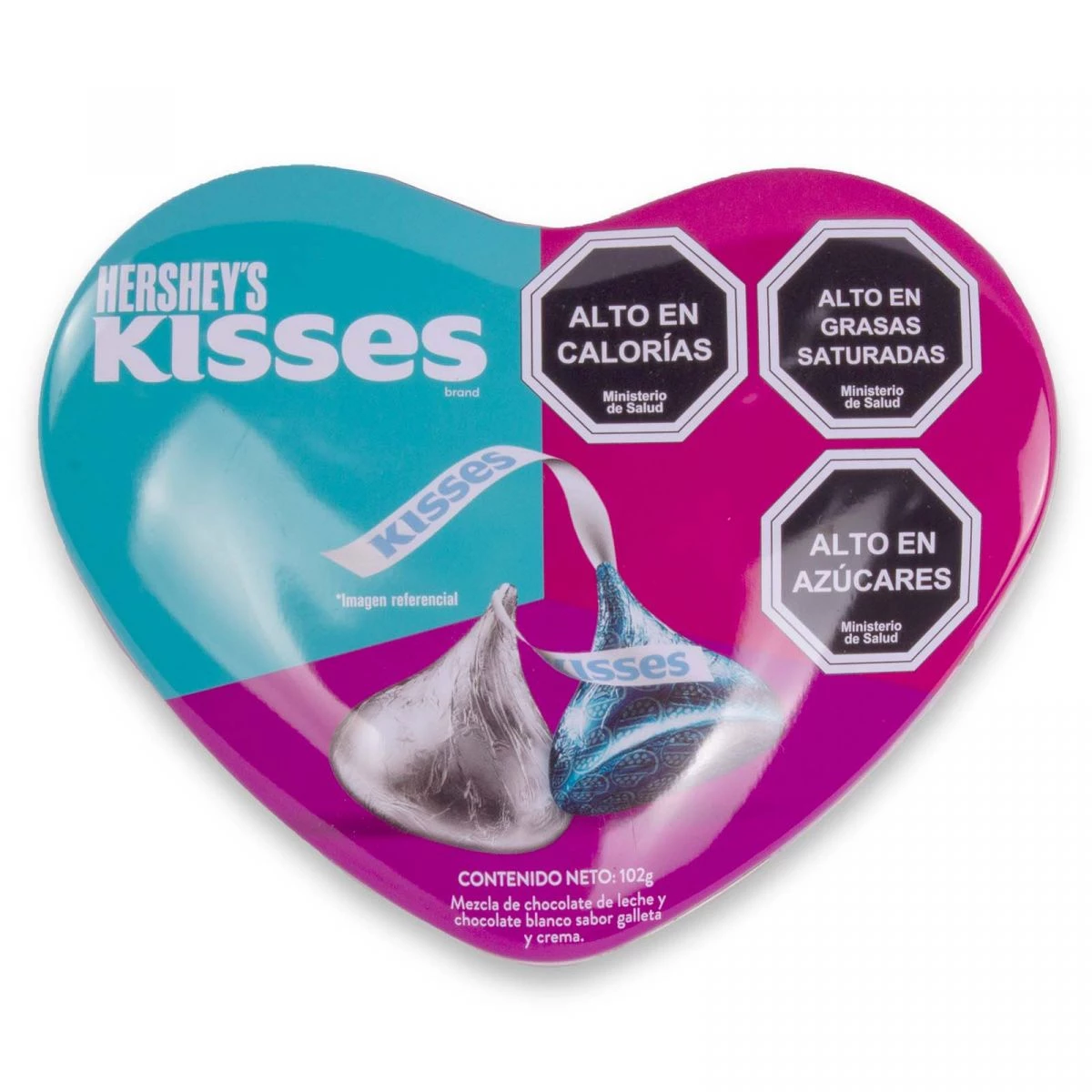 Foto principal Hershey's Kisses Corazón 102 grs