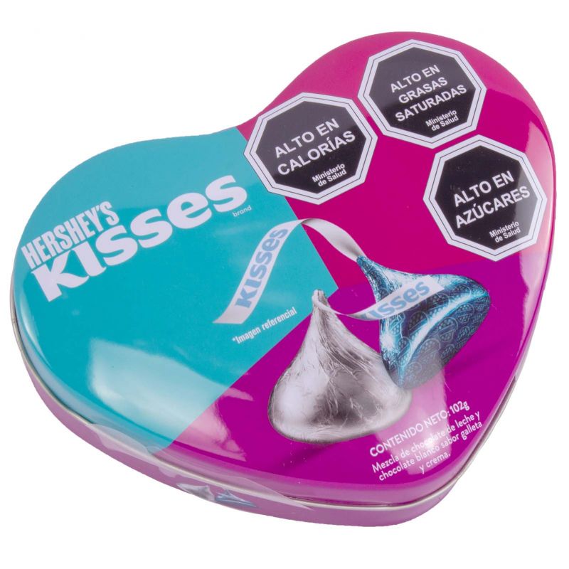 Foto 2 Hershey's Kisses Corazón 102 grs - Flores a domicilio Foto 2 Hershey's Kisses Corazón 102 grs - Flores a domicilio
