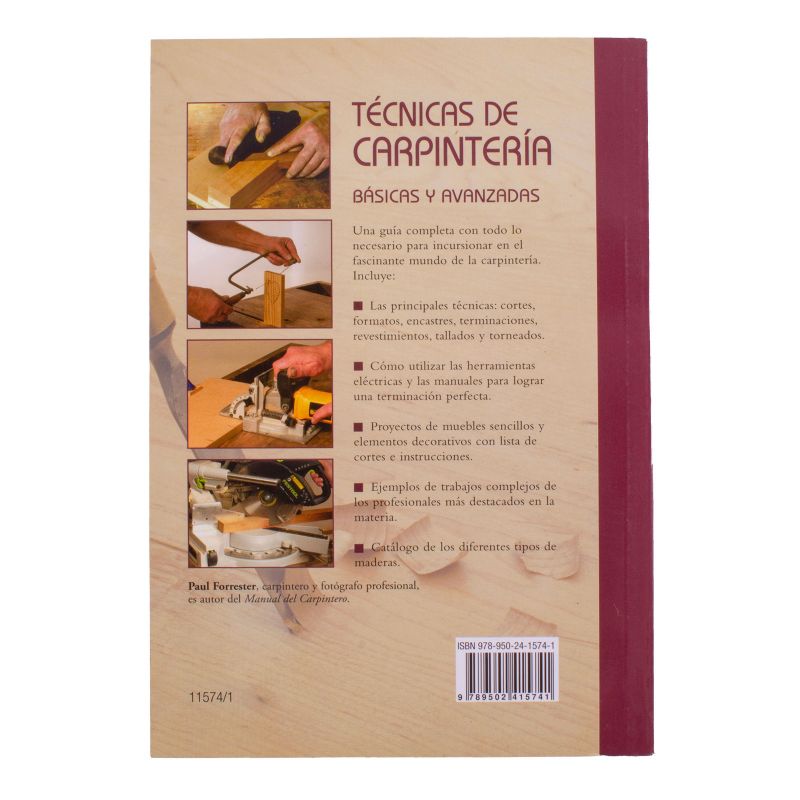 Foto 4 Libro Técnicas de Carpintería básicas y avanzadas - Flores a domicilio Foto 4 Libro Técnicas de Carpintería básicas y avanzadas - Flores a domicilio