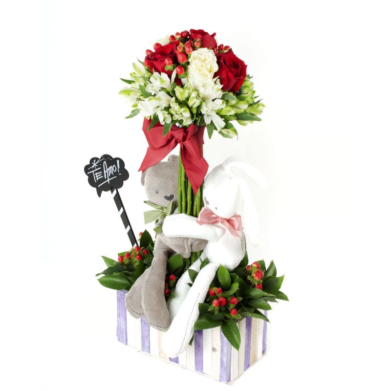Foto 4 Arbolito de enamorados - Flores a domicilio Foto 4 Arbolito de enamorados - Flores a domicilio
