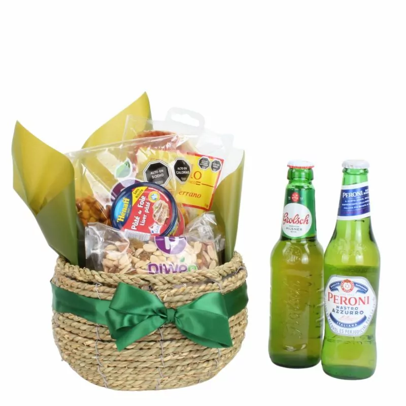 Foto 4 Set de Regalo Lupulo - Canasto de regalo con cervezas, Prosciutto y picoteo