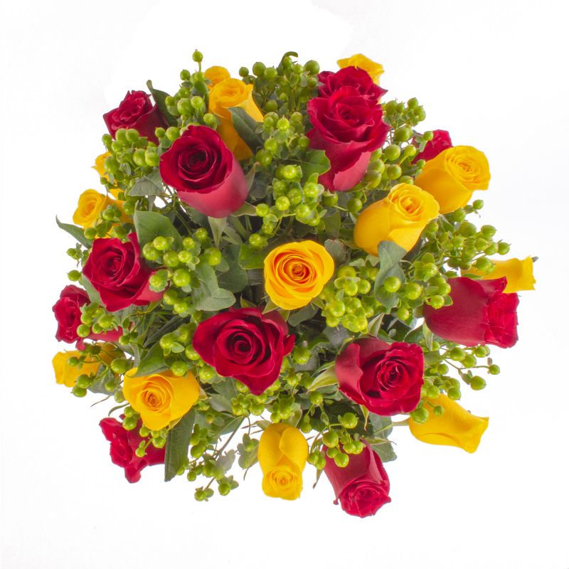 Foto 4 Love Mix Rojo/Amarillo - Flores a domicilio Foto 4 Love Mix Rojo/Amarillo - Flores a domicilio
