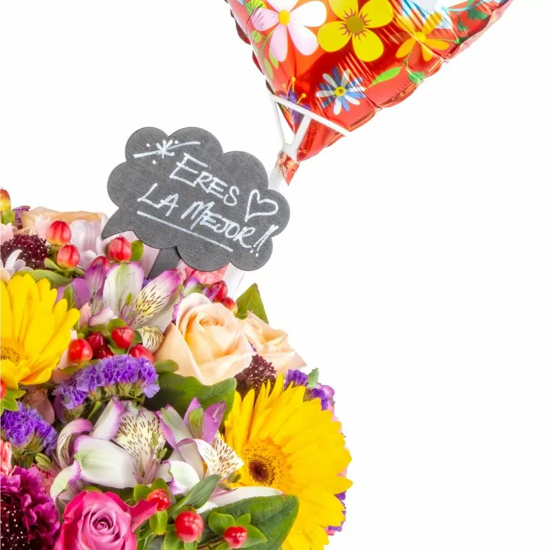 Foto 4 Selección para mamá - Arreglo para el día de las madres con una selección floral especial