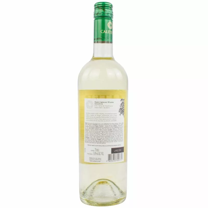 Foto 2 Vino Blanco Caliterra - Reserva Sauvignon Blanc 750cc