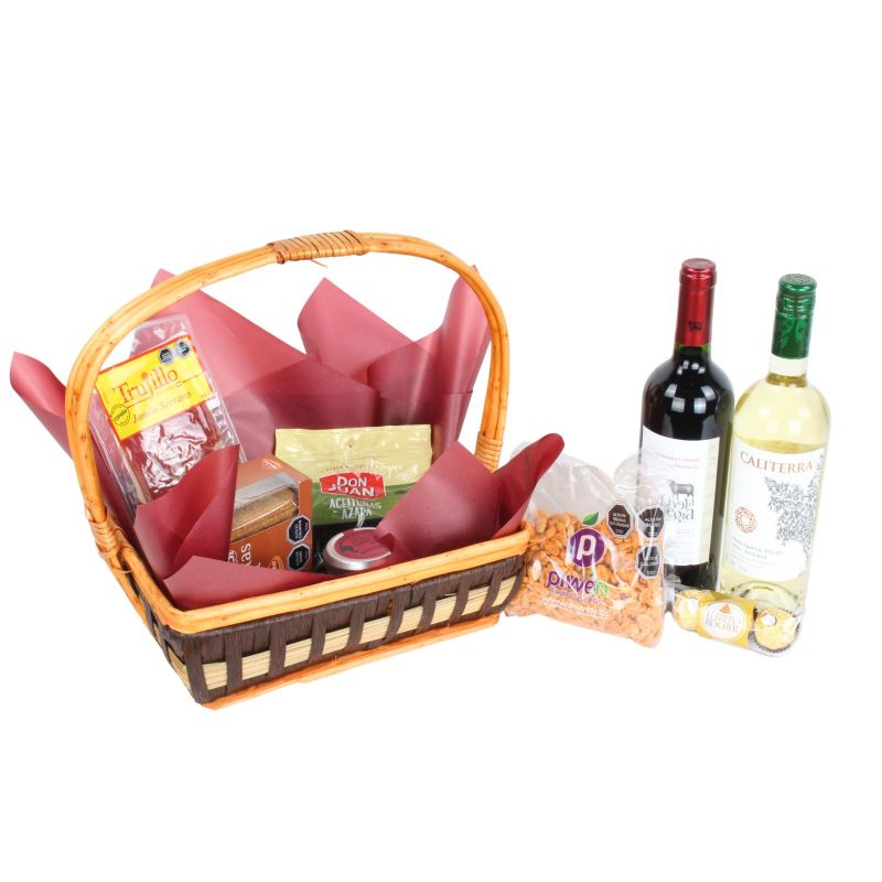 Foto 3 Set de Regalo vino Tinto y Blanco - Flores a domicilio Foto 3 Set de Regalo vino Tinto y Blanco - Flores a domicilio