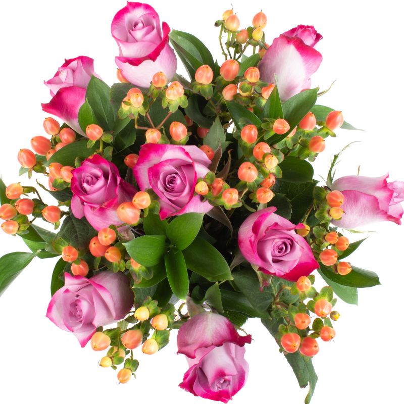 Foto 4 Antonia Lila 9 rosas - Flores a domicilio Foto 4 Antonia Lila 9 rosas - Flores a domicilio