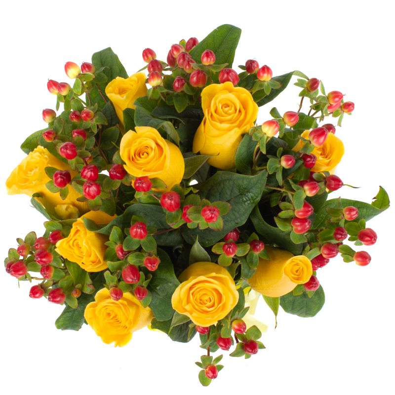 Foto 4 Antonia Amarillo 9 rosas - Flores a domicilio Foto 4 Antonia Amarillo 9 rosas - Flores a domicilio