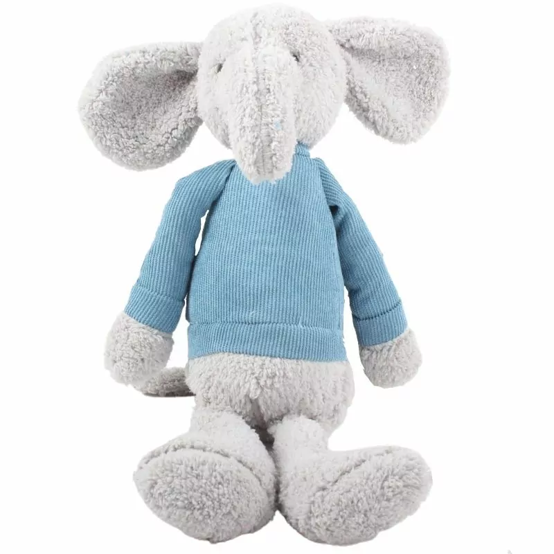 Peluche elefante con chaleco Tony