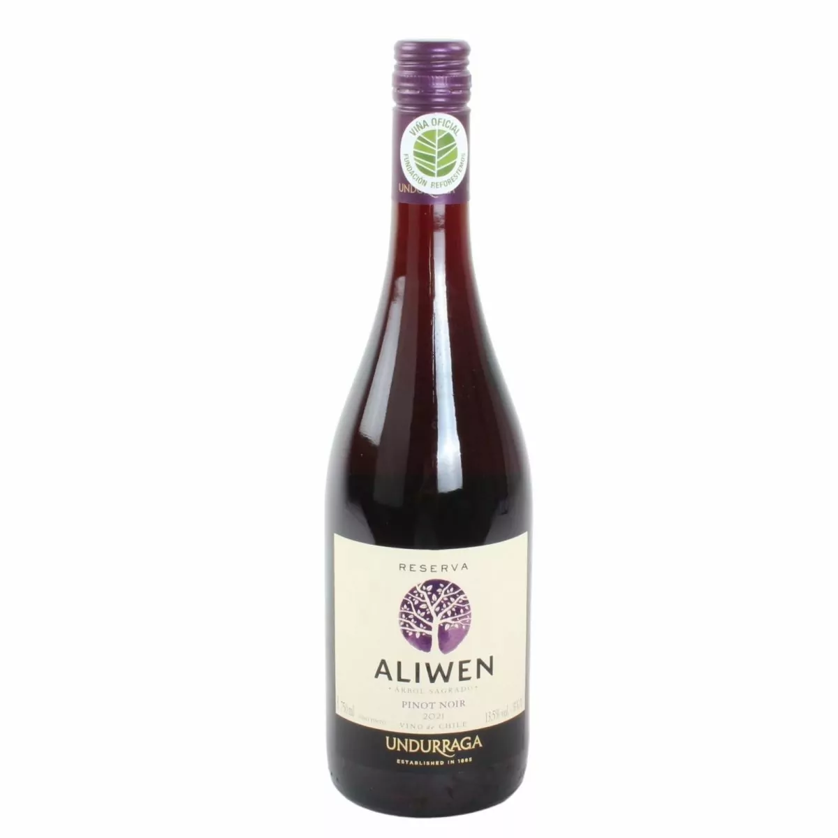 Foto principal Vino Aliwen - Pinot Noir Reserva 750cc