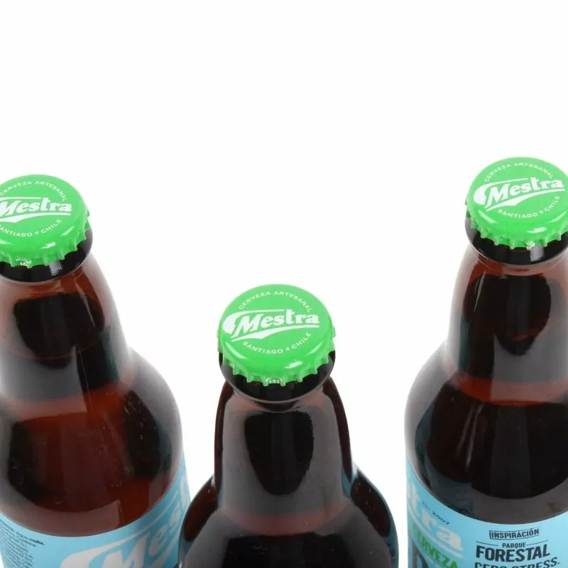 Foto 2 Set de 3 Cervezas Mestra Cero - Trio de cervezas Mestra sin alcohol de 330 ml