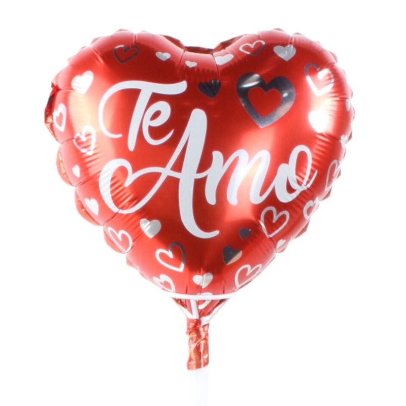 Flores a domicilio - Globo Te amo Corazón 22cm Flores a domicilio - Globo Te amo Corazón 22cm