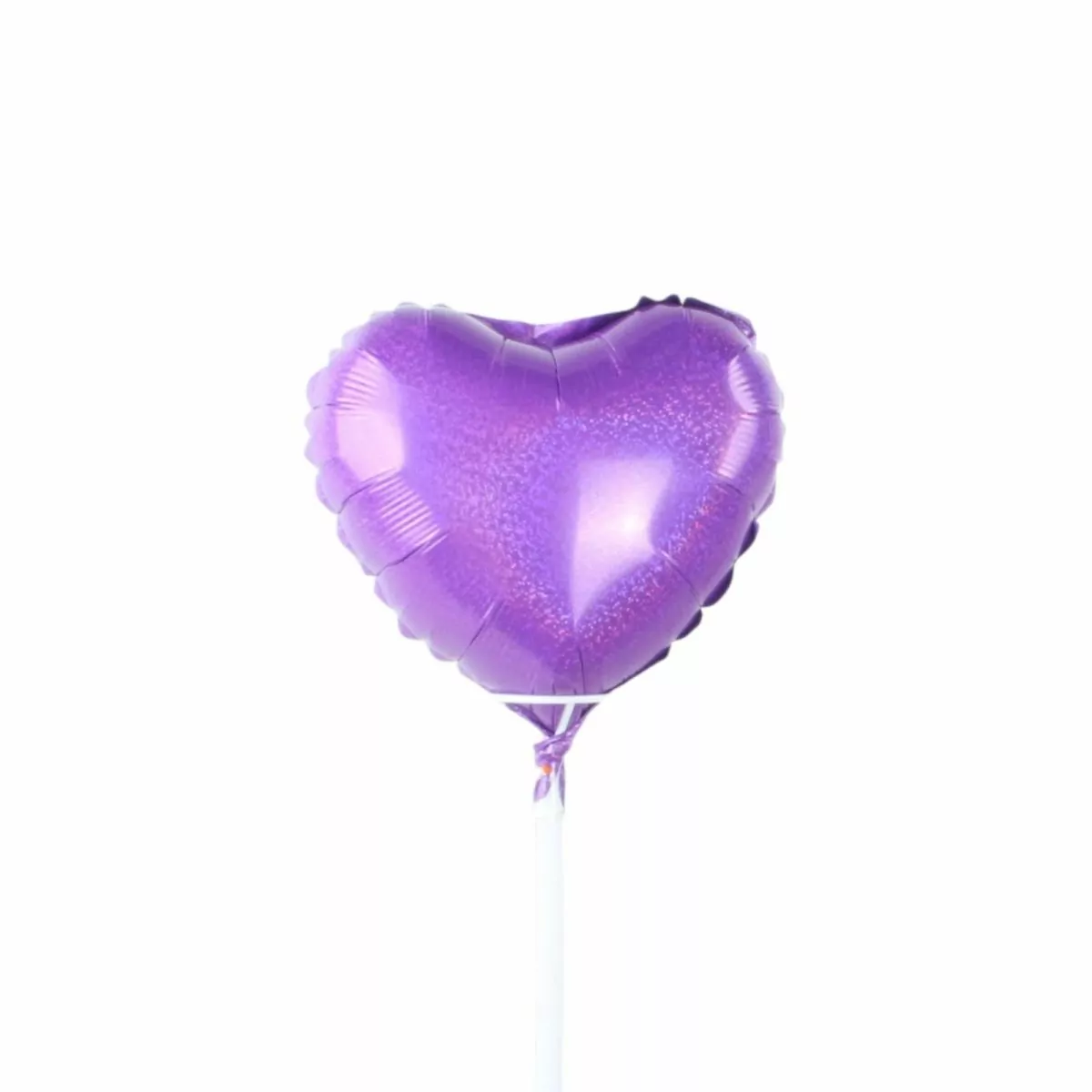 Foto principal Globo Corazón morado shape 22cm