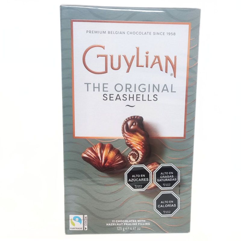 Flores a domicilio - Guylian Seashells Bombones surtidos praline 125 grs Flores a domicilio - Guylian Seashells Bombones surtidos praline 125 grs