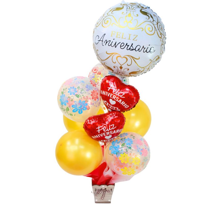 Flores a domicilio - Mix de globos Flores a domicilio - Mix de globos