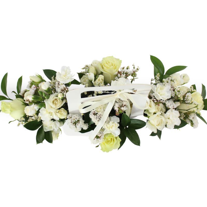 Foto 5 Mariana Fresh Flower Bag Blanco - Flores a domicilio Foto 5 Mariana Fresh Flower Bag Blanco - Flores a domicilio
