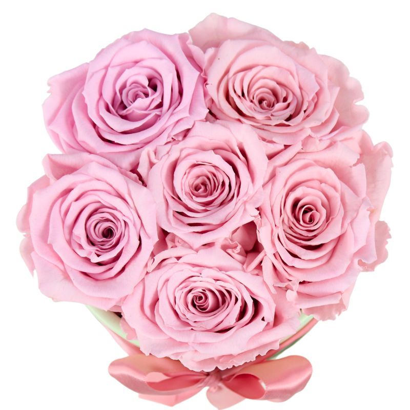 Foto 4 Rosas Preservadas en Sombrerero - Flores a domicilio Foto 4 Rosas Preservadas en Sombrerero - Flores a domicilio