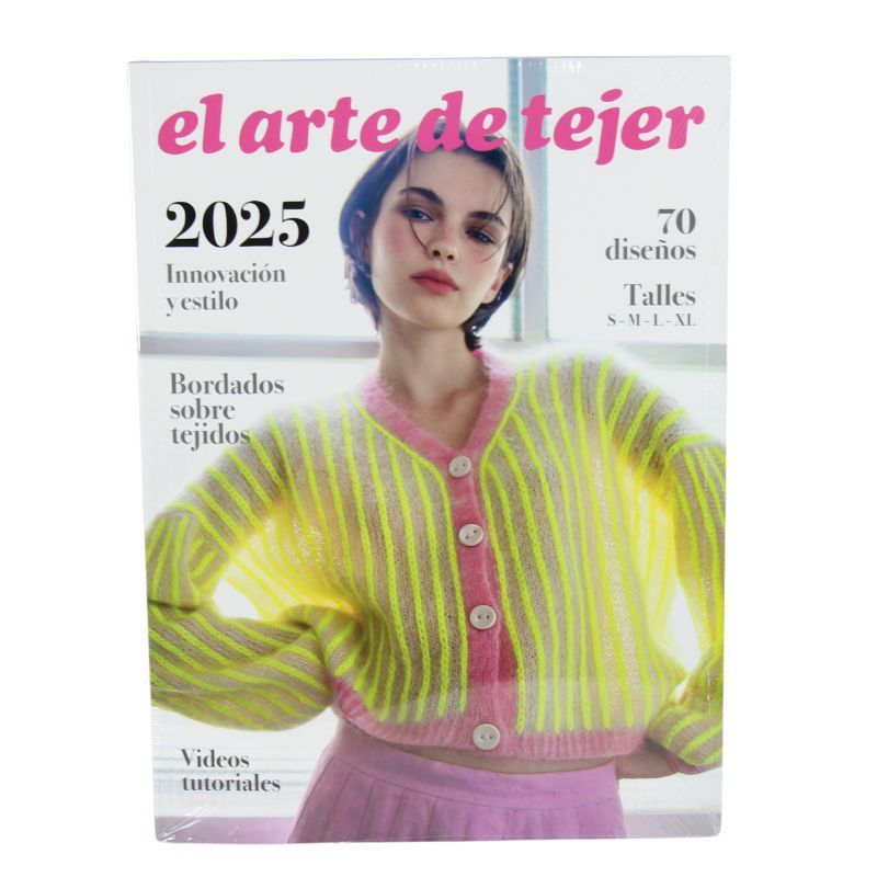 Libro El arte de tejer 2025 Libro El arte de tejer 2025