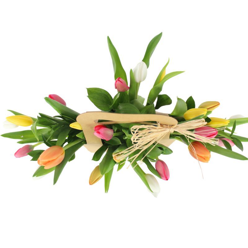 Foto 4 Bolsa de Tulipanes Multicolor - Flores a domicilio Foto 4 Bolsa de Tulipanes Multicolor - Flores a domicilio