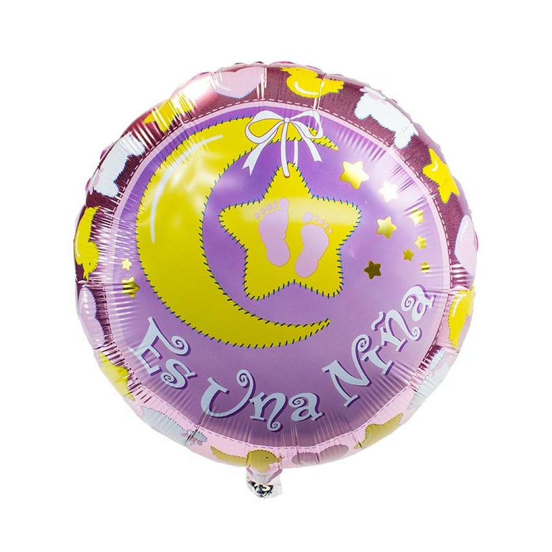 Flores a domicilio - Globo con Helio Es una niña Flores a domicilio - Globo con Helio Es una niña