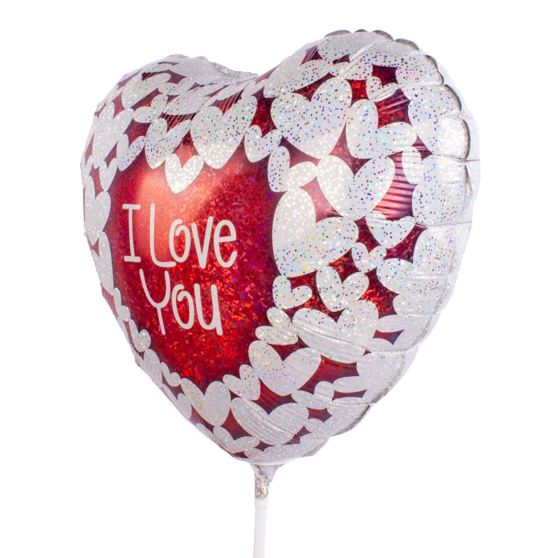 Foto 3 Globo I love You 38 cm - Flores a domicilio Foto 3 Globo I love You 38 cm - Flores a domicilio