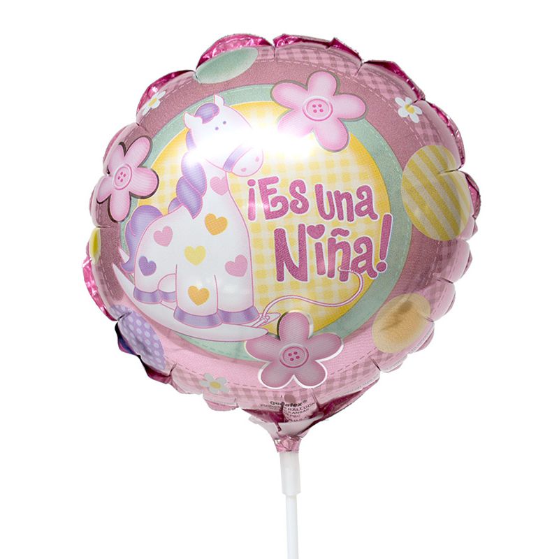Flores a domicilio - Globo Es una niña Flores a domicilio - Globo Es una niña